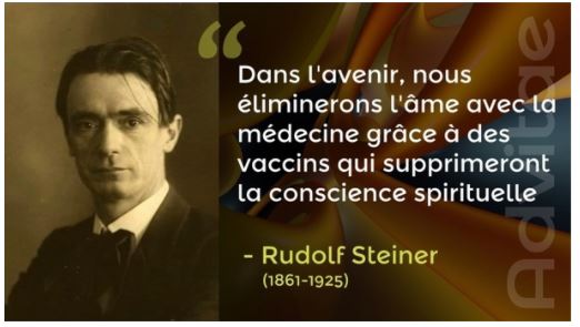 Rudolf Steiner: ”στο μέλλον με τα εμβόλια θα καταργήσουμε την πνευματική συνείδηση.”