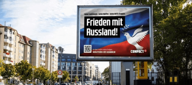 Γερμανοί αντιδρούν στην αντιρωσική προπαγάνδα της κυβέρνησης τους