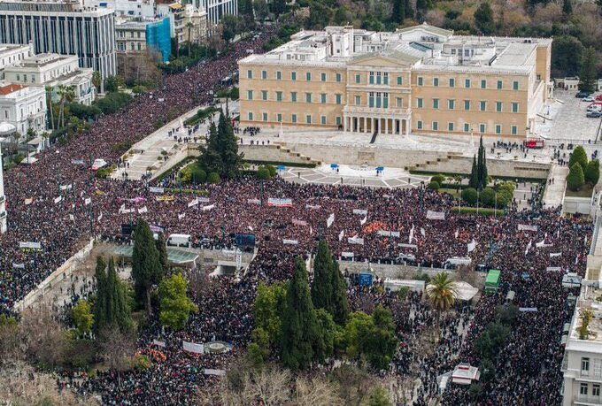 Ο λαός μίλησε: Εκατομμύρια κόσμου σε όλη τη χώρα κατά του παρακράτους του Μητσοτάκη!