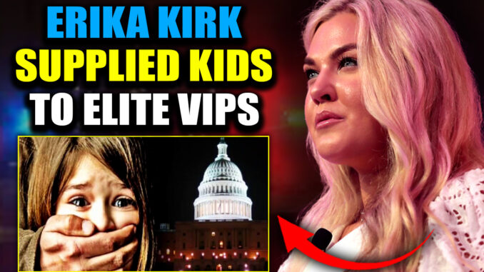 Οι κατηγορίες για εμπορία ανηλίκων απο την Erika Kirk είναι πάρα πολλές για τις αγνοήσεις.